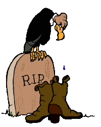 Gif animé vautour rip